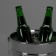 Ice ice bucket "Ice", 5 l, 22 × 22 cm, chrome color