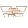 Causteen with PDD 59112/8WT LED 240W 3000-6000K Dimmer white 55x55x10 cm Bayerlux