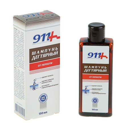 Degtyer shampoo "911" with seborrhea, psoriasis, dandruff, 150 ml