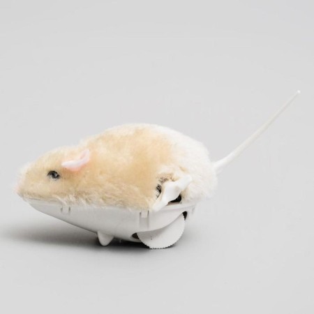 Cavaling fur mouse small, 8.5 cm, beige-2