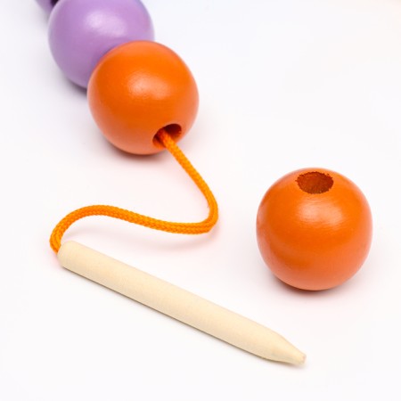 Beads "Rainbow" Balls Colored, 14 pcs.-3