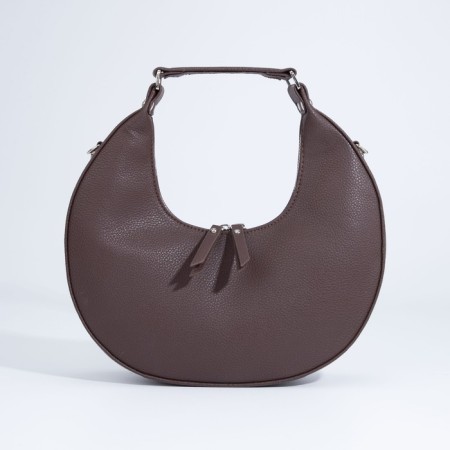 L-Craft Baget Baget with a zipper, brown color