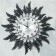 Wall clock, series: openwork, "Egen", D-60 cm, D-22 cm