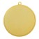 Medal for application 033, D = 4 cm. Color gold. Without a tape