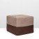 House-Transformer "Square", Rogozhka, Poron, 43 x 42 x 34 cm, beige-brown