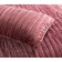 The set with the "Theon" bedspread, size is 240x260 cm, 50x70 cm - 2 pcs, color ash rose
