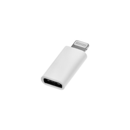 Luazon LE-016 adapter, from Type-C to Lightning, 1 pc, white-3