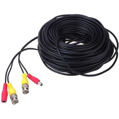 Cable Falcon Eye 00-00109302 BNC/DC/BNC/DC 30m black
