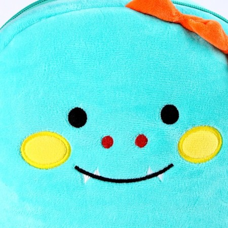 Dino backpack, turquoise color-2