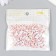 Beads for creativity plastic "Red Heart with a white middle" set 20 grams 0.7x0.7x0.4 cm 464563