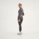 Rashgard Female with a long sleeve, basic, size XS (42), gray color