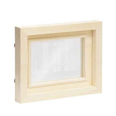 Window, 40 × 50cm, double glass of linden-2