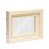 Window, 40 × 50cm, double glass of linden