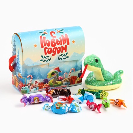 Набор конфет с игрушкой "С новым годом", 250 г