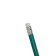 Black pencil with an eraser, hardness of HB, three -sided, plastic, green body