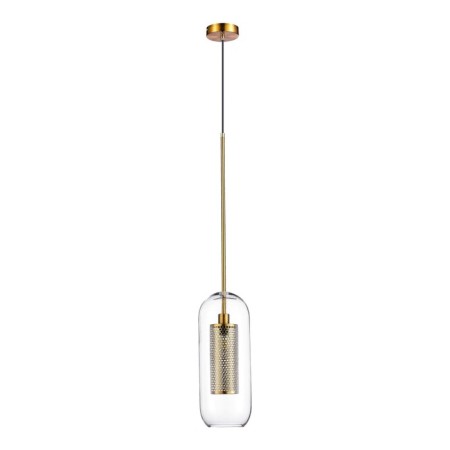 STL LUCE Sus. SL1048.303.01. Gerrit. 1x40 W, E14, 15x15 cm, brass color
