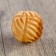 Massager "ball", carved, d = 4cm, juniper