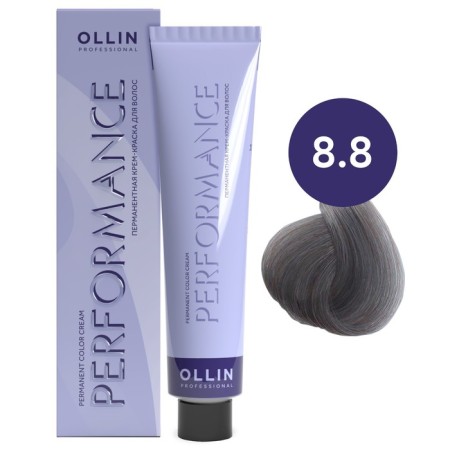 Hair-hair permanent cream, tone 8/8, light blond, pearl, 60 ml