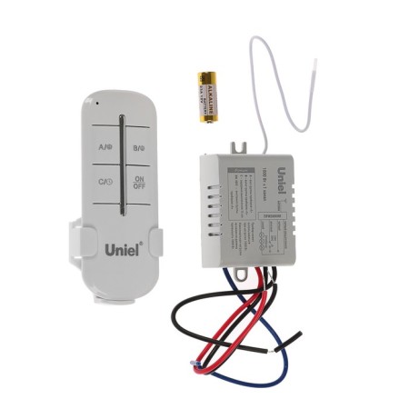 Uniel light control panel, 1 channel x 1000 watts, range of 30 m-1