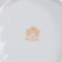 Set of plates Rococo, 6 pcs: d = 19 cm, white color, porcelain