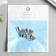 Bale with a suspension metal for creativity "locks" silver 2.2 cm