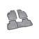 Rugs in the Daewoo Matiz Salon 2005-2016, 4 pcs. (polyurethane)