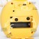 Clock - an alarm clock with the "crescent", children's, discrete move, 1AA, 10x32x6 cm, mix