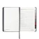 Dated 2025 diary, Escalada, A4, 120 sheets, soft cover, artificial leather, foil embossing, liesse, block 70 g/m2, blue