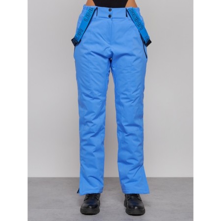 Semi -combinezone ski insulated female winter, size 50, blue color-4