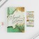 Gift set: "Best Teacher" Notepad A6, 60 sheets and magnetic bookmarks 2 pcs