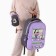 School backpack, ergonomic back Art Hype Avo Cat, 39x32x14 cm