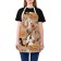 Apron of a kitchen with a photo print "Hasteen Hasteen", adjustable, size OS