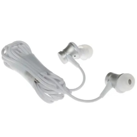 Headphones Xiaomi Mi In-Ear Basic ZBW43555TY, vacuum, microphone, 93DB, 3.5mm, 1.25m, silver-4