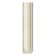 EvoForm mirror in the baguette frame, 60 mm, 64x114 cm, white color with silver