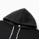 Women's costume with the basis (sweatshirt, trousers), black color, size 56