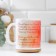 Sublimation mug "I wish on this day... March 8", with application