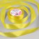 Satin tape, 25 mm × 23 ± 1 m, color yellow No. 15