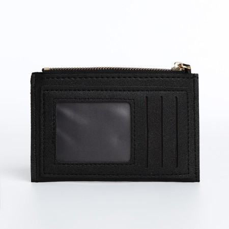 Cardholder with lightning, black color-1