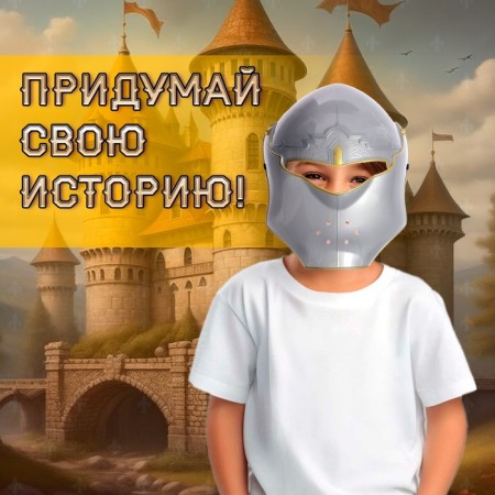 Set of knight "archer", 4 items-4
