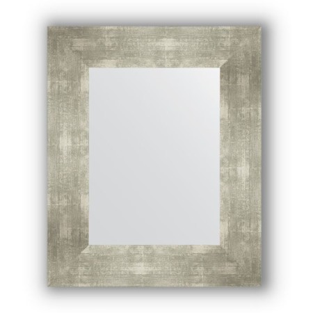 Mirror in the baguette frame - aluminum 90 mm, 46 x 56 cm, evoForm