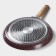 Pan of the pancake shade Grit, D = 24 cm, Soft-Touch handle, anti-stick coating, induction, brown color
