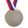 Prize medal 058 diam 5 cm. 2 place. Color ser. With a ribbon