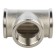 The STOUT SFT-0020-000001, 1 ", internal/internal thread, nickelled brass