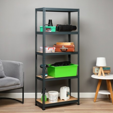 Rabberry Loft Metal SBL, 1800x750x350, 5 shelves-5