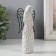 Souvenir ceramics, metal "Angel. Prayer" Bezh 7.5x3.8x12.8 cm
