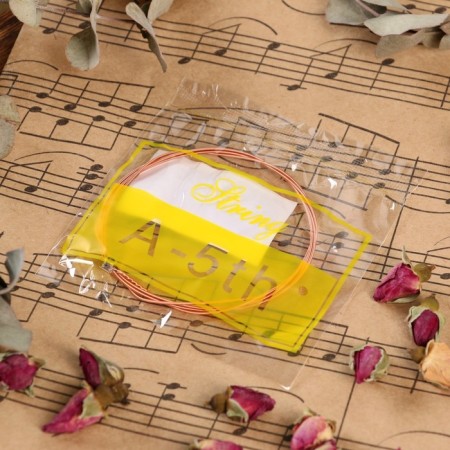 String for the acoustic guitar of Music Life, No. 5, thickness 042, steel-1