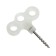 Storm Tactic rope mount, luminous, 7 x 7cm