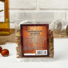 A set of herbs and spices for the preparation of tincture 