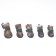 Dog boots "fighter", set 4 pcs, size 5 (sole 6.2 x 5 cm) camouflage