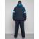 Ski costume male winter, size 56, dark blue color